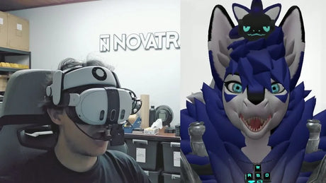 Protótipo 2.0 do MouthTracker da NOVATRACKERS.