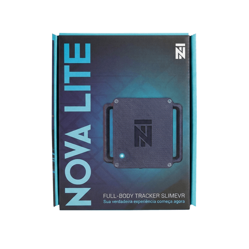 Full-Body Tracker compatível com SlimeVR da marca NovaTrackers, modelo NovaLite com sensor LSM6DSR