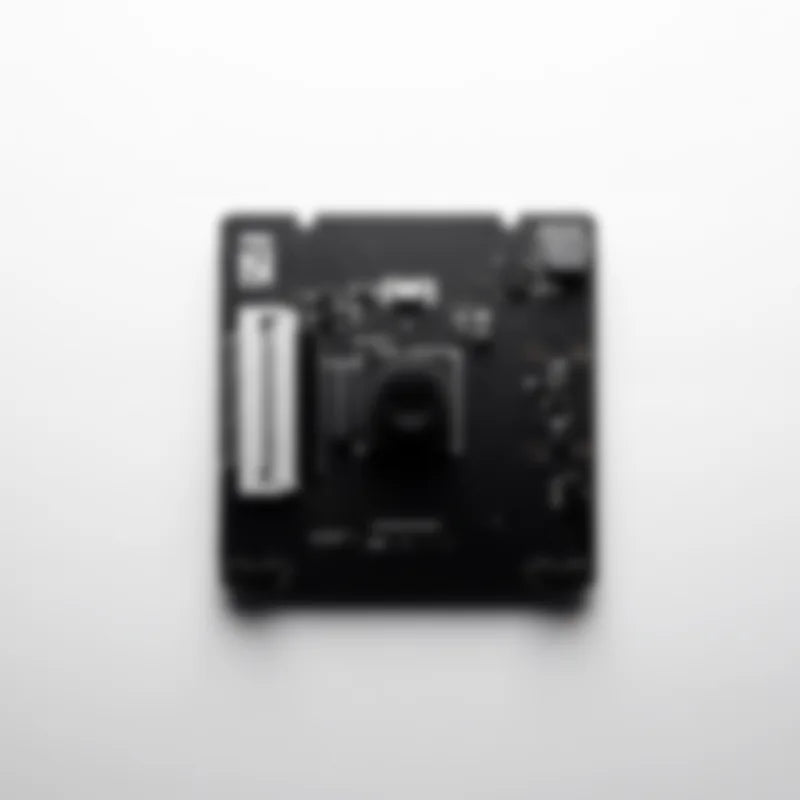 Mouth Tracker da NOVATRACKERS, modulo de face tracking para VR, visto de frente